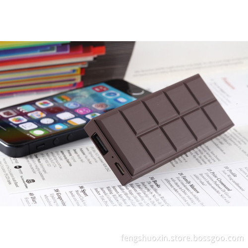 Gomeir Brand New Chocolate Portable Power Bank 3000mAh